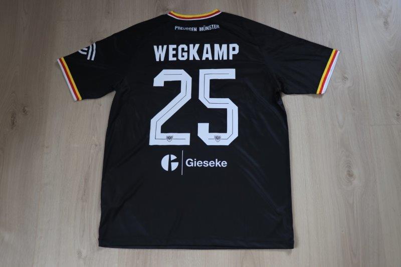 SC Preußen Münster Sondertrikot "Münster 4 Love" 2023/24 • Nr. 25 Gerrit Wegkamp