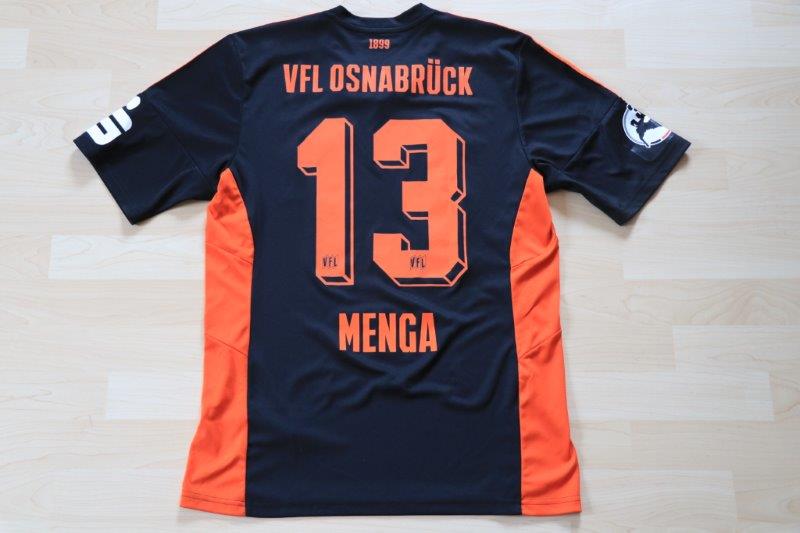 ﻿VfL Osnabrück 2016/17 Away, Nr. 13 Menga (Matchworn)