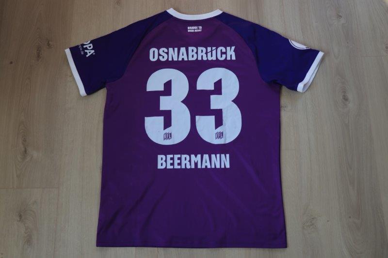 Heimtrikot 2024/25 • Nr. 33 Timo Beermann • Matchworn DFB-Pokalspiel gegen Freiburg 17.08.2024