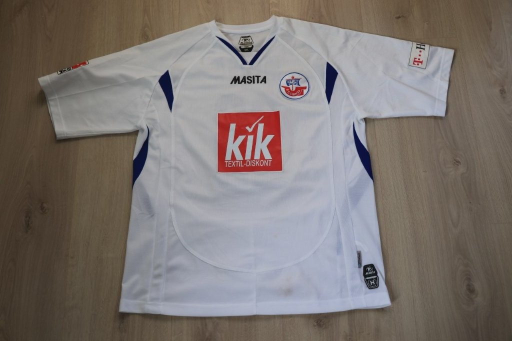 FC Hansa Rostock Auswärtstrikot 2007/08 • Nr. 26 Addy-Waku Menga