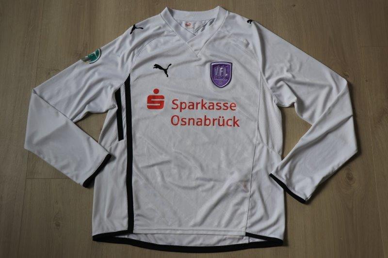 VfL Osnabrück 2009/10 Away Langarm mit Autogrammen, Nr. 8 Bencik