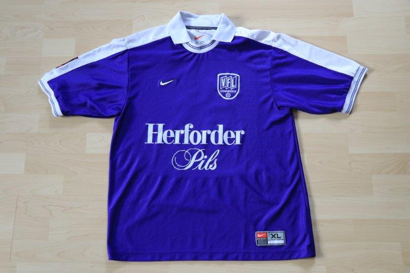 ﻿VfL Osnabrück 2000/01 Heim, Nr. 8 Enochs (Matchworn)