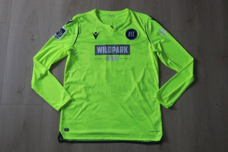 Karlsruher SC 2020/21 Sondertrikot "Wildpark", Nr. 35 Gersbeck (Matchworn gg. Würzburg 23.04.21)