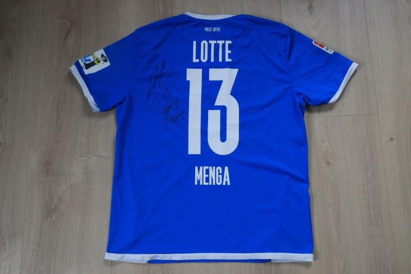 Sportfreunde Lotte Heimtrikot 2022/23 • Nr. 13 Addy-Waku Menga • Matchworn