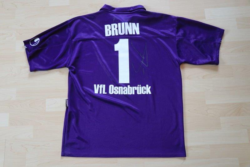 ﻿VfL Osnabrück 2001/02 Heim mit Autogramm, Nr. 1 Brunn