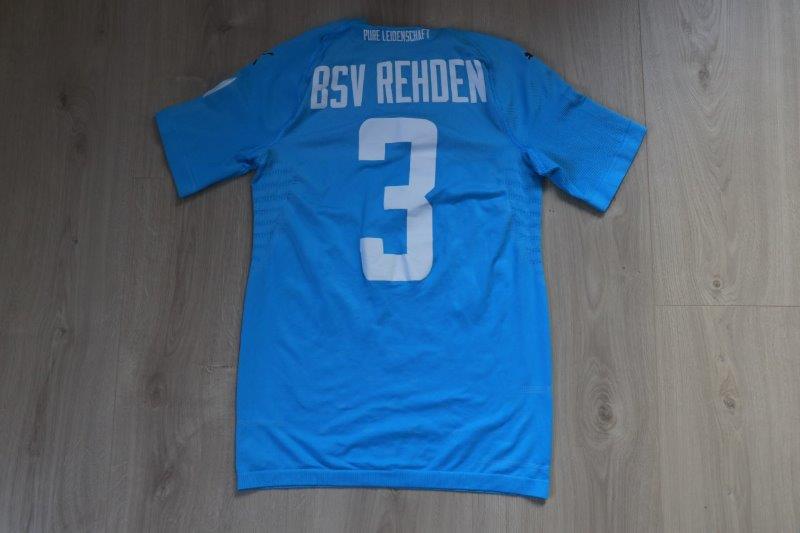 BSV Rehden Auswärtstrikot 2018/19 • Nr. 3 Robin Janowsky • Matchworn