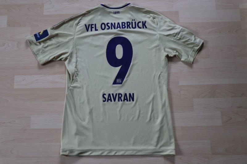 ﻿VfL Osnabrück 2017/18 Away, Nr. 9 Savran (Derby-Matchworn 30.09.17 gg. Münster, Torschütze)