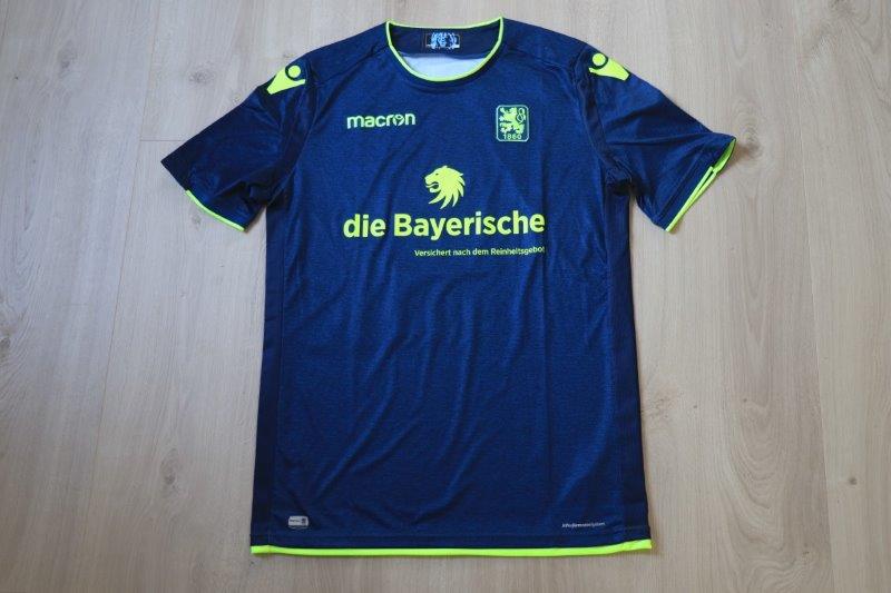 TSV 1860 München 2018/19 Auswärts mit Autogramm, Nr. 6 Mauersberger (Matchworn gg. SV Viktoria Aschaffenburg 30.04.19)