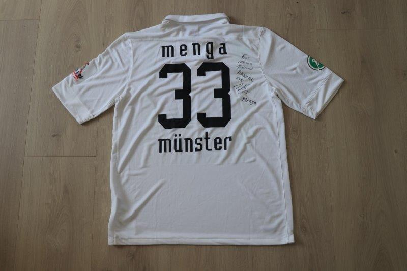 SC Preußen Münster 20012/13 Heim, Nr. 33 Menga (Matchworn)