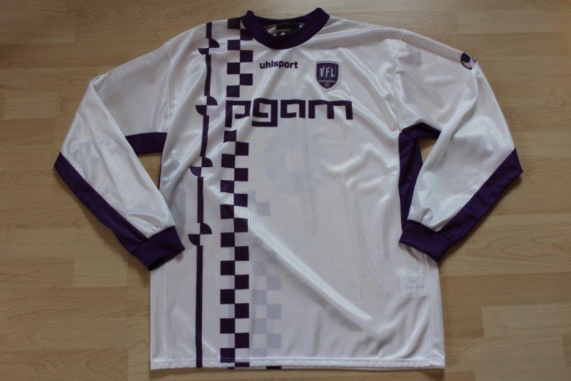 VfL Osnabrück 2003/04 Away Langarm, Nr. 8 Enochs (Matchworn)