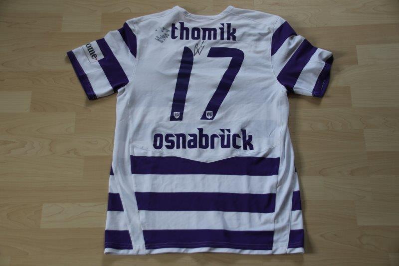 VfL Osnabrück 2008/09 Heim, Nr. 17 Thomik (Matchworn)