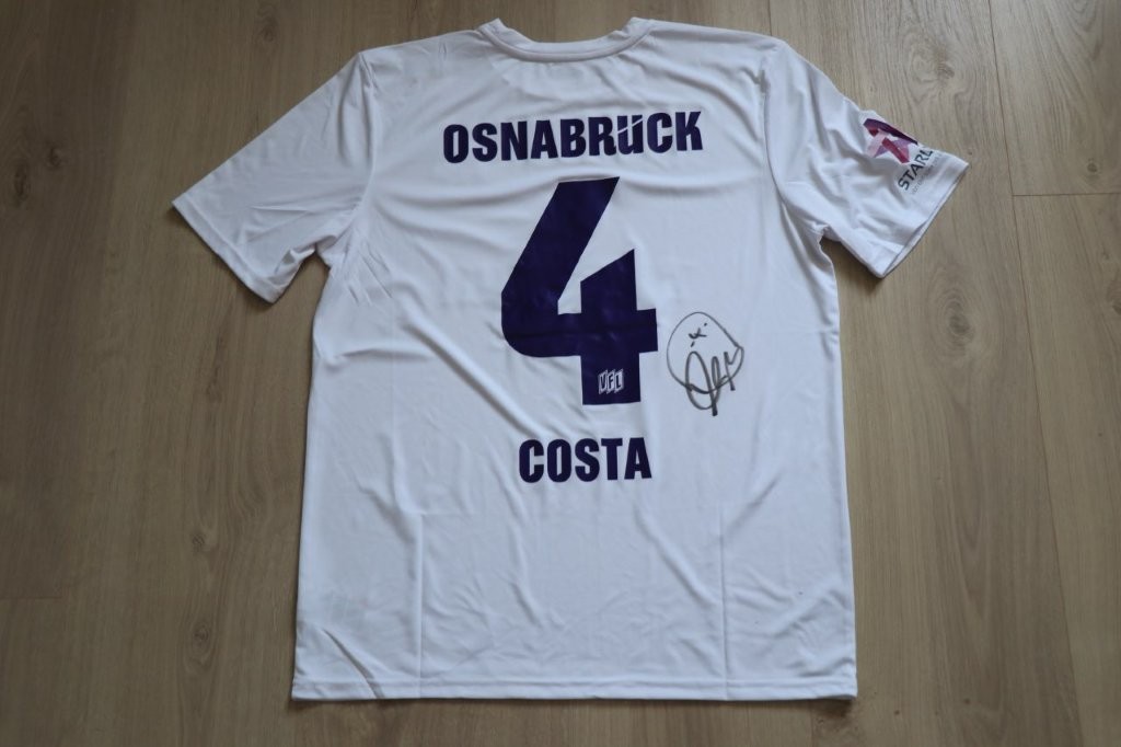  Sondertrikot Eule & Friends "Abschiedsspiel Eule" 2025/26 • Nr. 4 Claus Costa • Matchworn Abschiedspiel 10.10.25