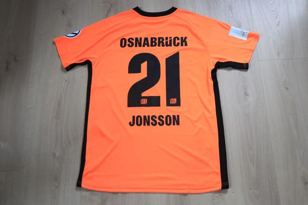  Torwarttrikot 2024/25 • Nr. 21 Lukas Jonsson • Matchworn Landespokal Finale gegen Lohne 24.05.2025