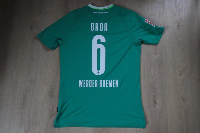 SV Werder Bremen II Heimtrikot 2019/20 • Nr. 6 Christian Groß • Matchworn