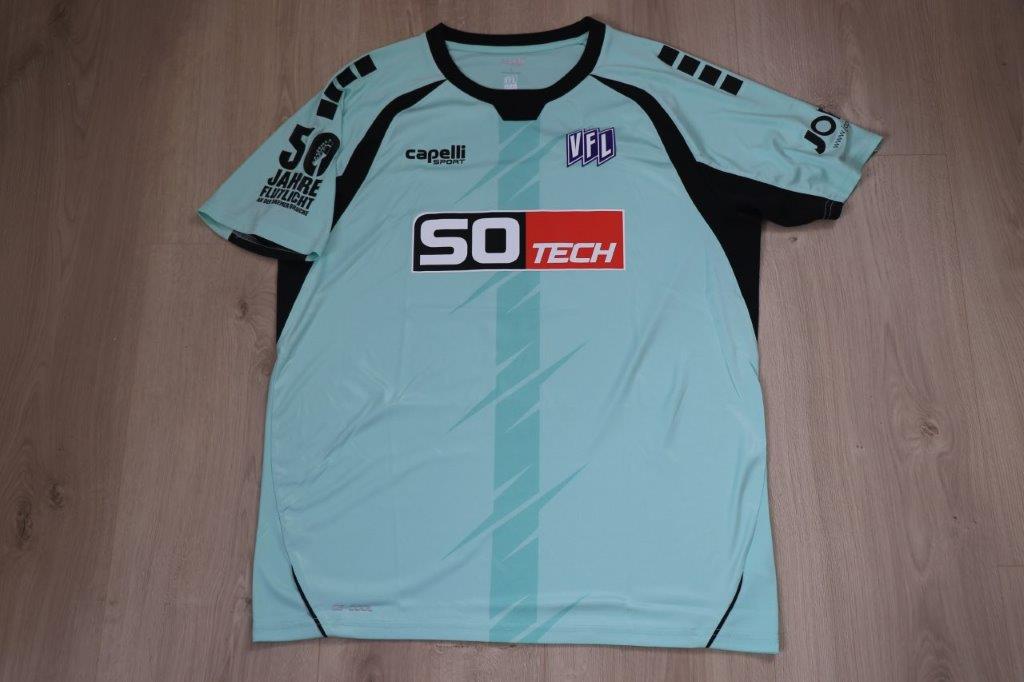 Torwarttrikot Sonderpatch " 50 Jahre Flutlicht" 2024/25 • Nr. 1 Niklas Sauter • Matchvorbereitet gegen Wiesbaden 07.03.2025
