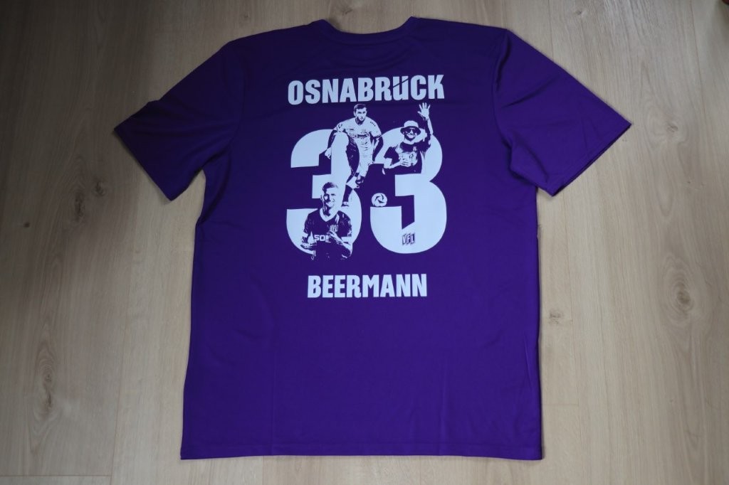 Sondertrikot VfL-Allstars "Abschiedsspiel Eule" 2025/26 • Nr. 33 Timo Beermann Sonderbeflockung