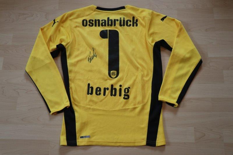 ﻿VfL Osnabrück 2009/10 Torwart mit Autogramm, Nr. 1 Berbig