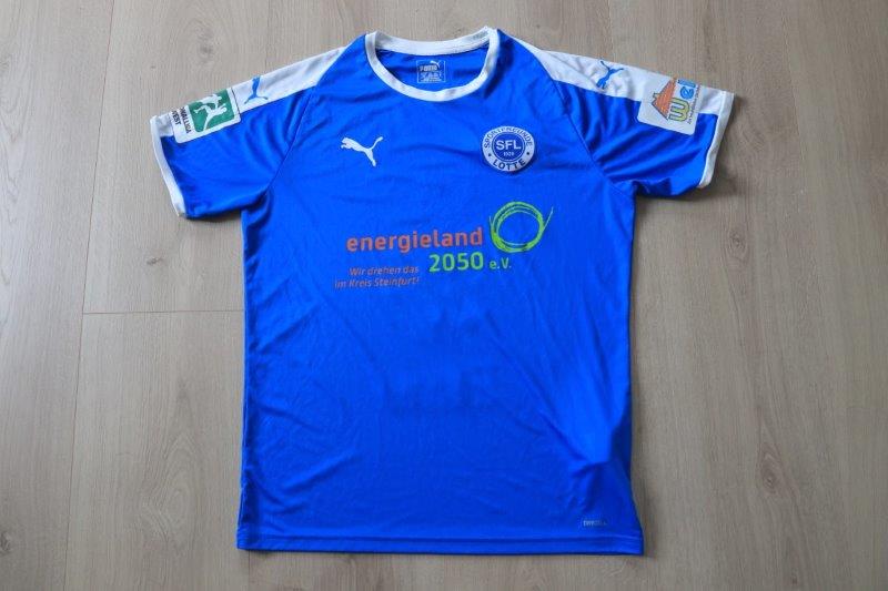 Sportfreunde Lotte 2019/20 Heim, Nr. 6 Möller (Matchworn)