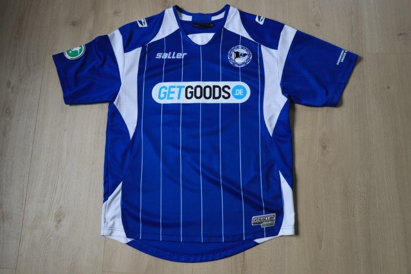 DSC Arminia Bielefeld 2012/13 Heim signiert, Nr. 4 Appiah (Matchworn)