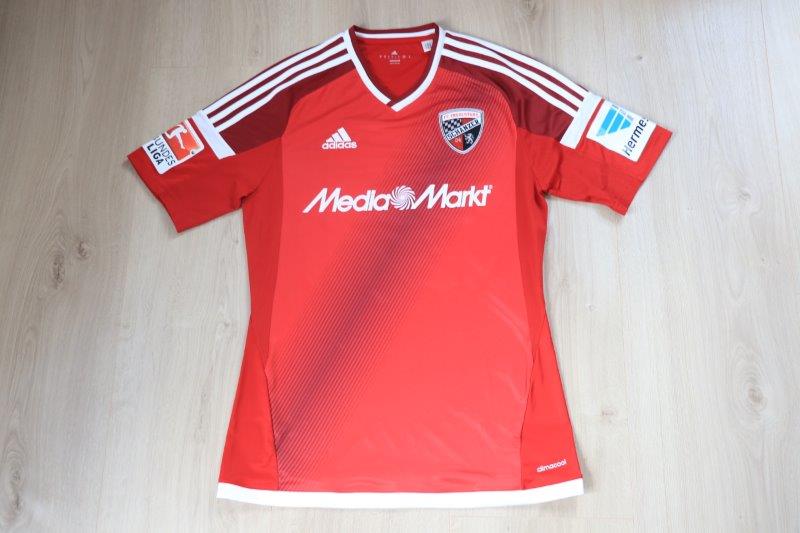 FC Ingolstadt Heimtrikot 2016/17 • Nr. 31 Maurice Multhaup • Matchworn