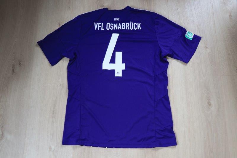 Heimtrikot 2015/16 • Nr. 4 • Matchworn Juniorenbundesliga