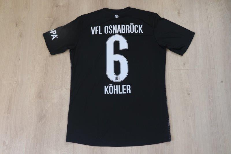 Ausweichtrikot 2022/23 • Nr. 6 Sven Köhler • Matchworn gegen BW Lohne 07.12.2022