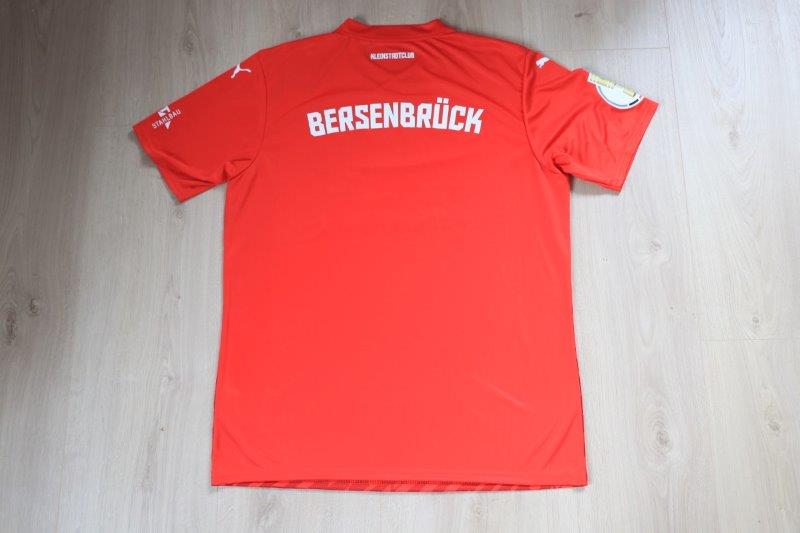 TuS Bersenbrück Heimtrikot 2022/23 • signiert Jules Reimerink • Sondertrikot Pokal gegen Gladbach 11.08.2023