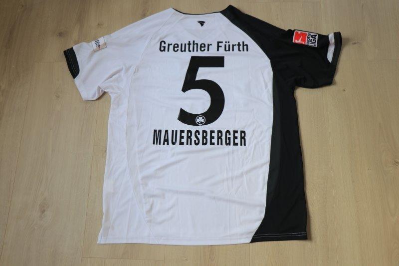 ﻿SpVgg Greuther Fürth 2007/08 Ausweich, Nr. 5 Mauersberger (Matchvorbereitet)