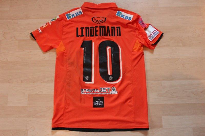 Nakhon Ratchasima FC 2016 Heim, Nr. 10 Lindemann (Matchworn)