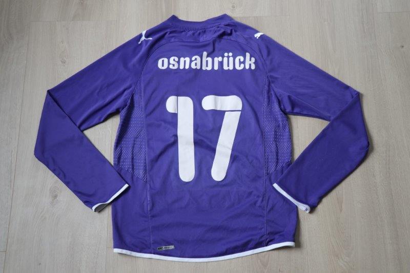 ﻿VfL Osnabrück 2009/10 Heim Jugend Langarm, Nr. 17 (Matchworn)