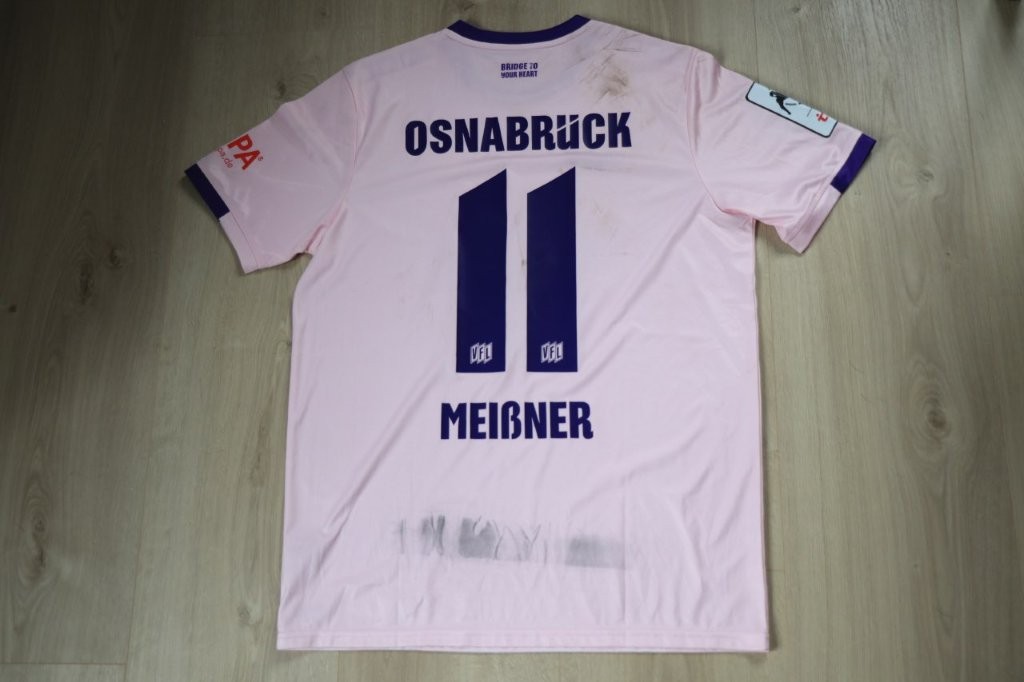  Ausweichtrikot 2025/26 • Nr. 11 Robin Meißner • Matchworn gegen Mannheim 04.10.2025
