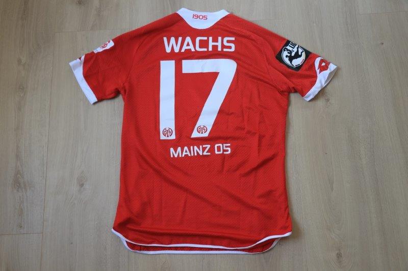 ﻿FSV Mainz 05 II 2015/16 Heim, Nr. 17 Wachs (Matchworn/-vorbereitet)