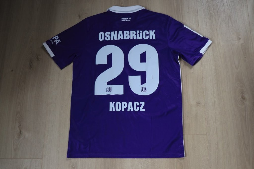 Heimtrikot 2025/26 • Nr. 29 David Kopacz • Matchworn gegen Schweinfurt 25.10.2025