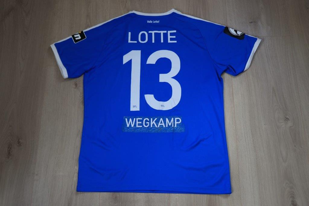 Sportfreunde Lotte Auswärtstrikot 2018/19 • Nr. 13 Gerrit Wegkamp • Matchworn