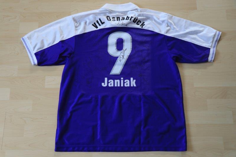 ﻿VfL Osnabrück 1999/00 Heim mit Autogrammen, Nr. 9 Janiak