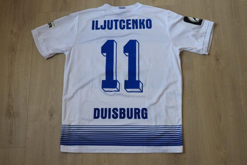 MSV Duisburg 2016/17 Heim, Nr. 11 Iljutcenko (Matchworn/-vorbereitet)