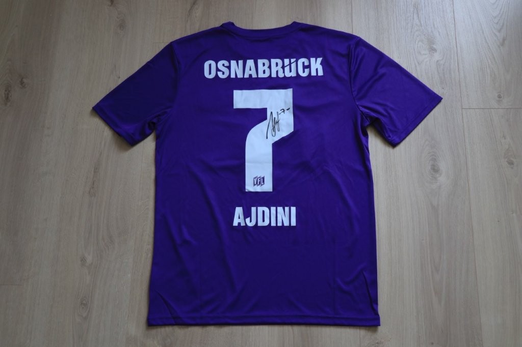  Sondertrikot VfL-Allstars "Abschiedsspiel Eule" 2025/26 • Nr. 7 Bashkim Ajdini • Matchworn Abschiedspiel 10.10.25