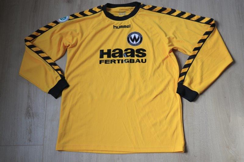 Wacker Burghausen 2007/08 Torwart, Nr. 25 Riemann (Matchworn)