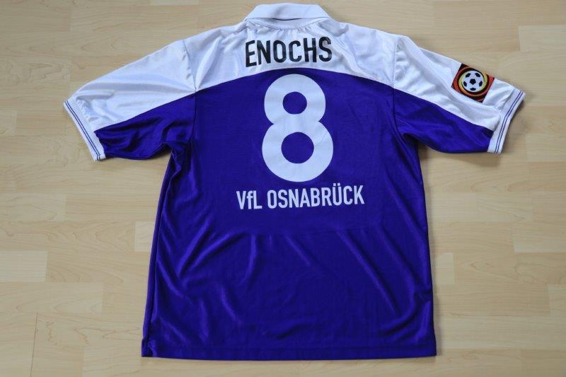 ﻿VfL Osnabrück 2000/01 Heim, Nr. 8 Enochs (Matchworn)