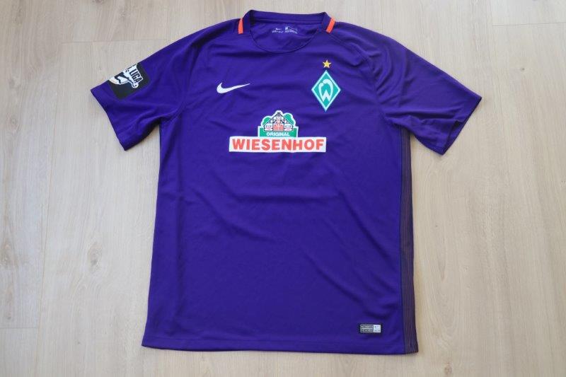 SV Werder Bremen 2016/17 Away, Nr. 38 Schmidt (Matchworn)