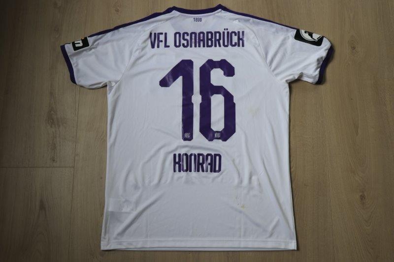 VfL Osnabrück 18-19 Away, Nr. 16 Konrad (Matchworn gg. Uerdingen 14.04.19)