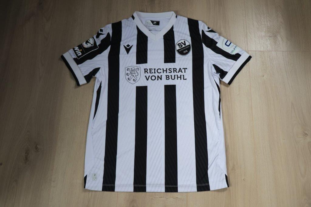 SV Sandhausen Heimtrikot 2023/24 • Nr. 10 Rouwen Hennings • Matchworn
