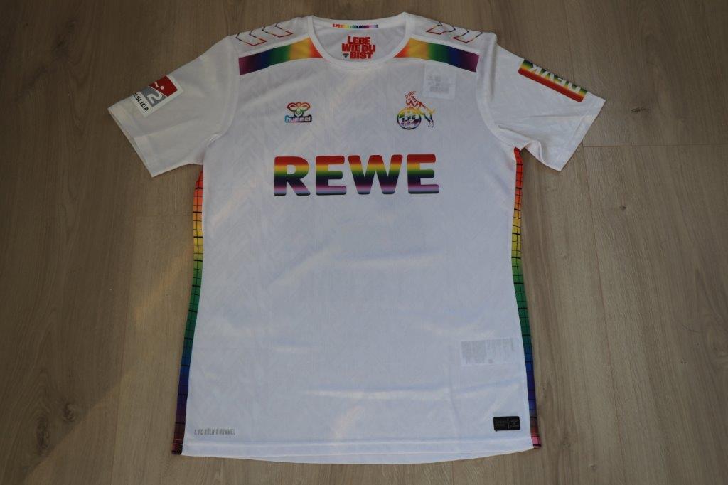 1. FC Köln Sondertrikot "Diversity" 2024/25 • Nr. 21 Steffen Tigges