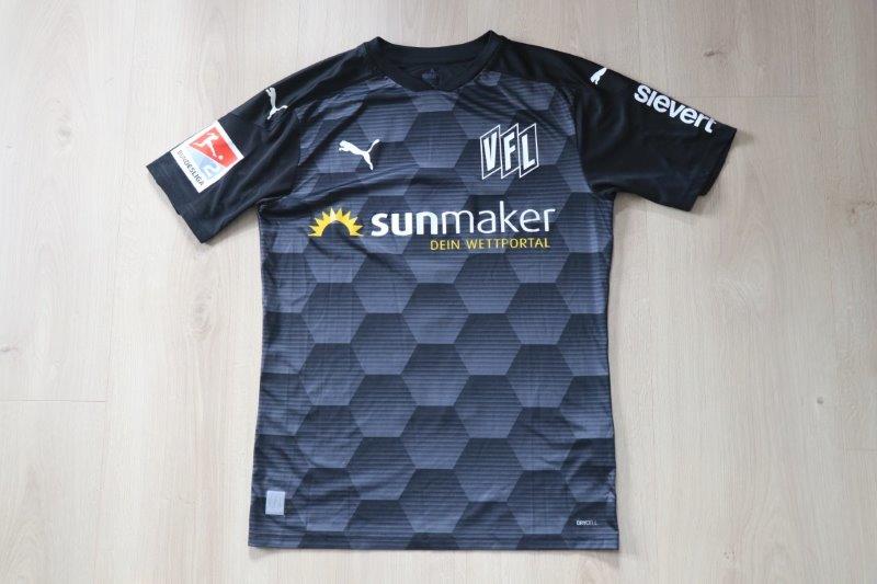 VfL Osnabrück 2020/21 Away signiert, Nr. 7 Ajdini (Matchworn Fanshopversion)