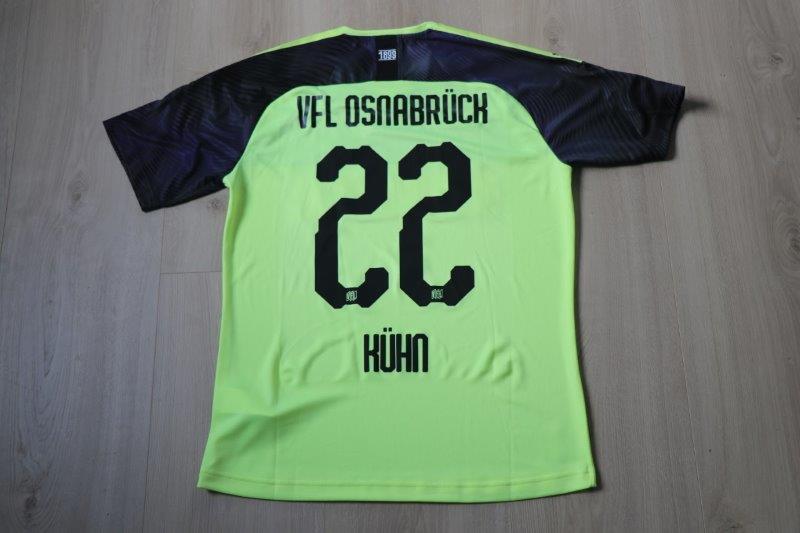 VfL Osnabrück 19/20 Ausweichtrikot Torwart, Nr. 22 Kühn