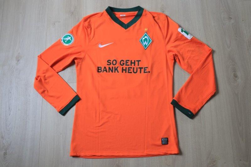 SV Werder Bremen II 09-10 Away 111 Jahre Sonderpatch, Nr. 43 Testroet (Matchvorbereitet)