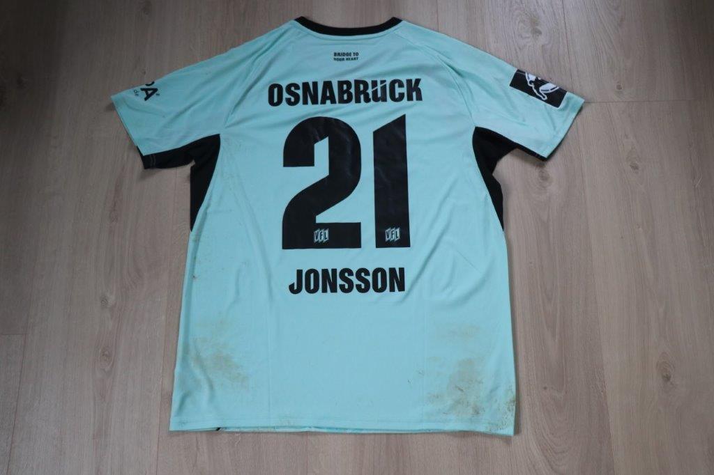 Torwarttrikot 2024/25 • Nr. 21 Lukas Jonsson • Matchworn gegen Essen 15.12.2024