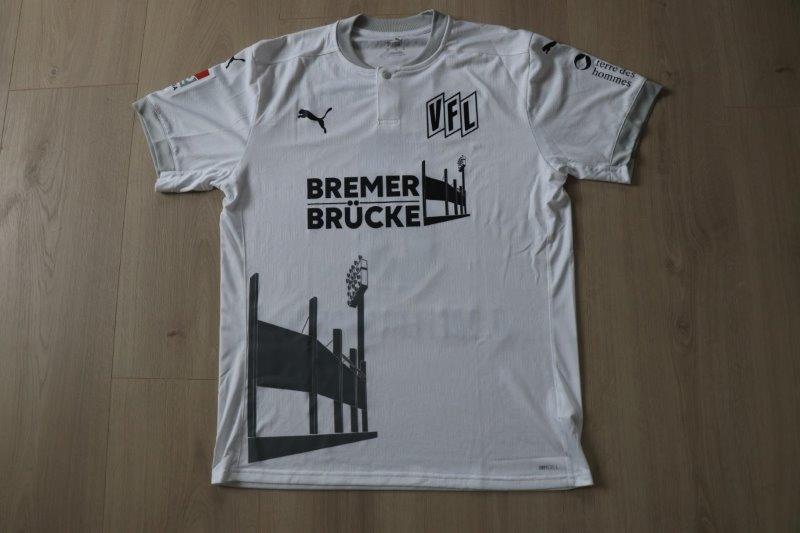 VfL Osnabrück 2020/21 Sondertrikot "Bremer Brücke", Nr. 8 Taffertshofer