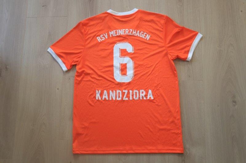 RSV Meinerzhagen 2019/20 Sondertrikot, Nr. 6 Kandziora (Matchvorbereitet für den Schauinsland-Reisen-Cup 2020)