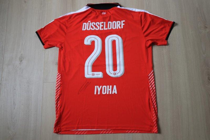 ﻿Fortuna Düsseldorf 2016/17 Away, Nr. 20 Iyoha (Matchworn)